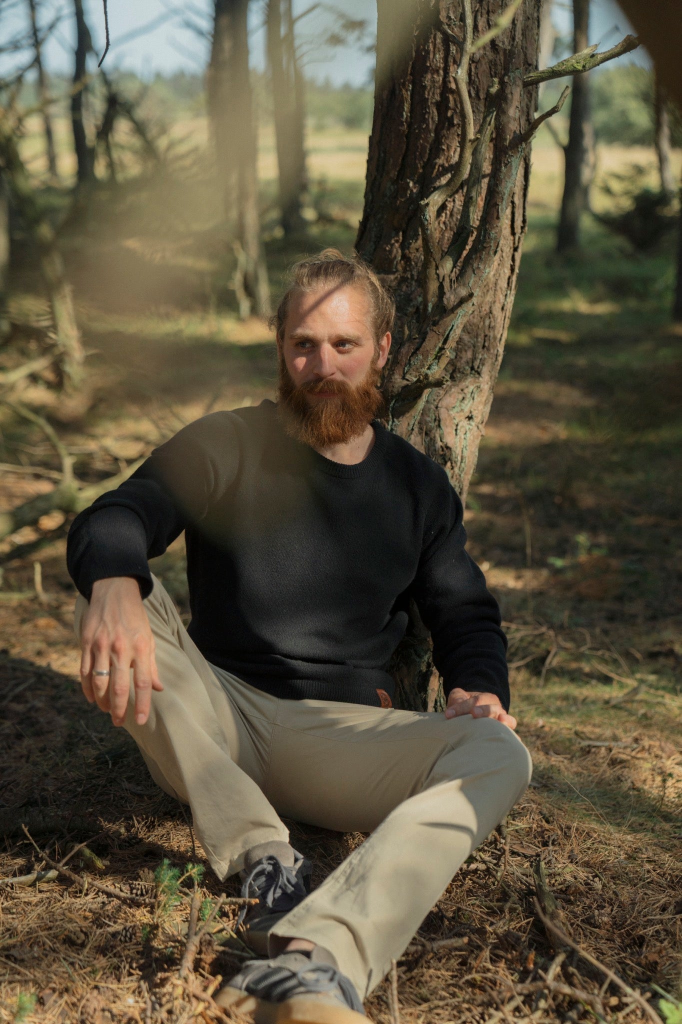 Topknot Knit - Black