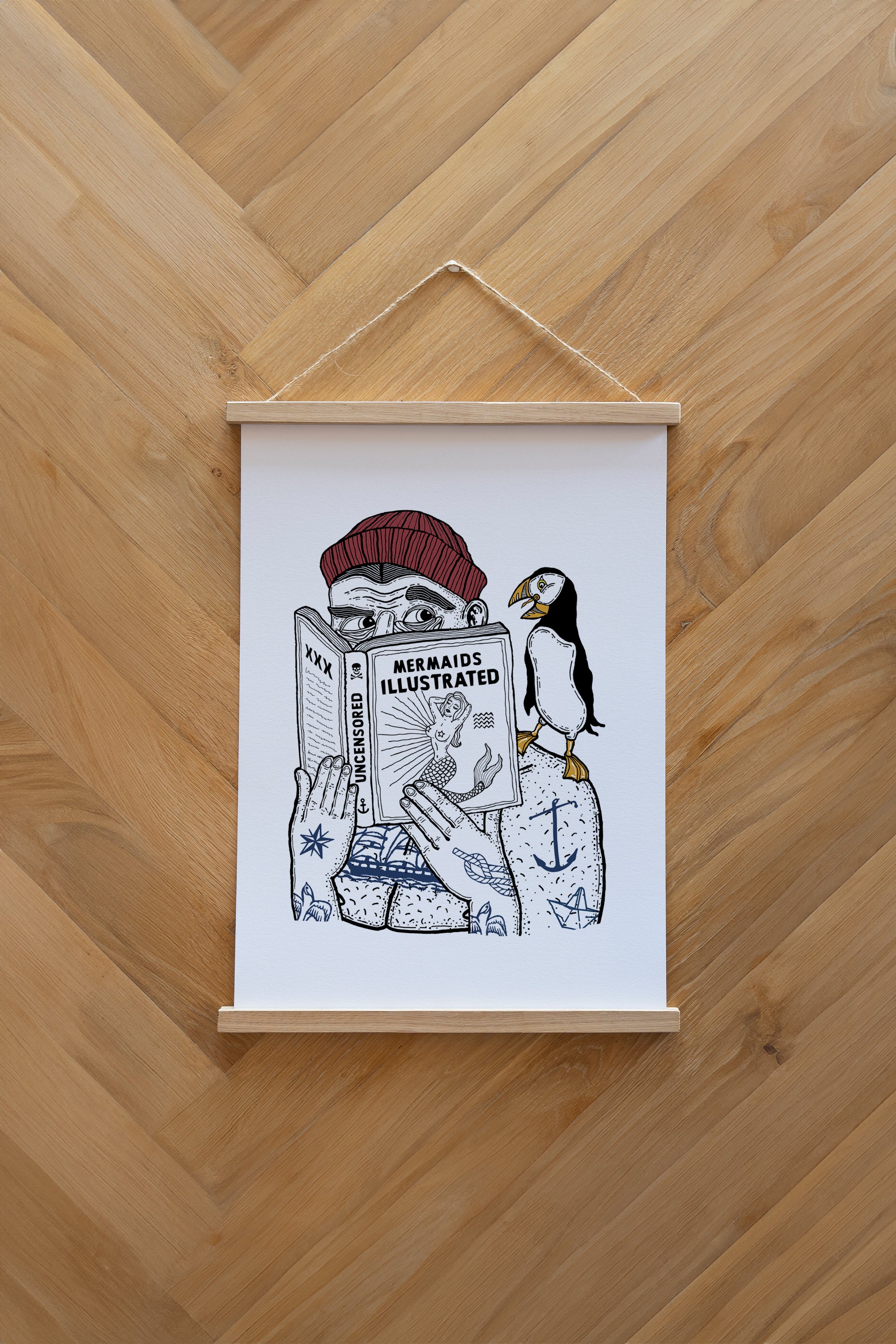 Uncensored Plakat - White