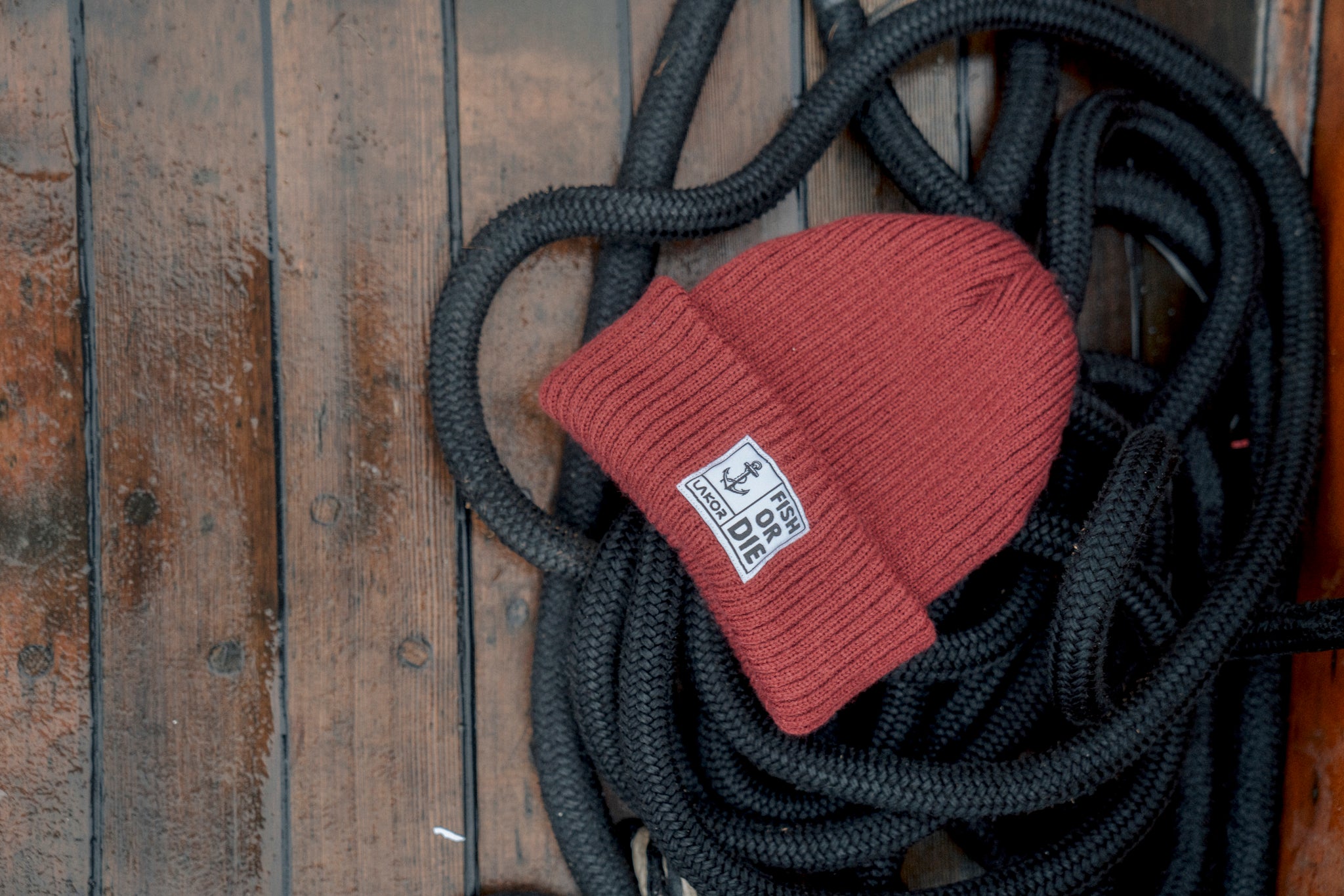Skagen Beanie (Rotbraun)